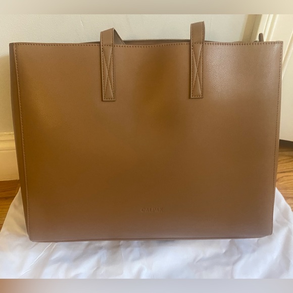 Calpak Handbags - Calpak Haven Laptop Bag (Toffee)